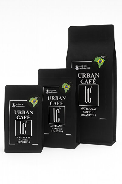 URBANCAFFEE Brazilia Yellow Bourbon – Cafea de specialitate 100% Arabica, boabe premium 500 g