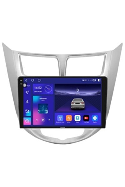 Clarion Dedicated Navigation for Hyundai Accent (2011-2016) - 9" QLED, 2K, 8GB RAM, 256GB, Octa-Core