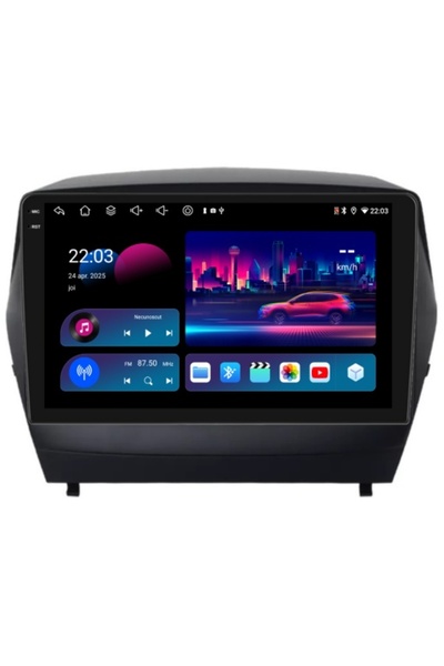 Piloton Navigație dedicată pentru Hyundai Tucson (2009-2015) - 9" 4GB/64GB Oc...