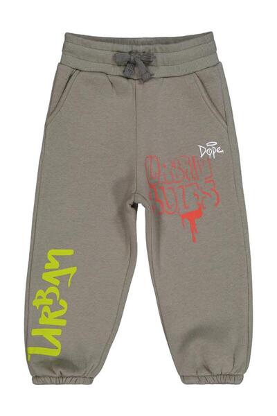 Civil Boys Urban Printed 2-5 Years Old Sweatpants - Khaki 5-6 Years Old