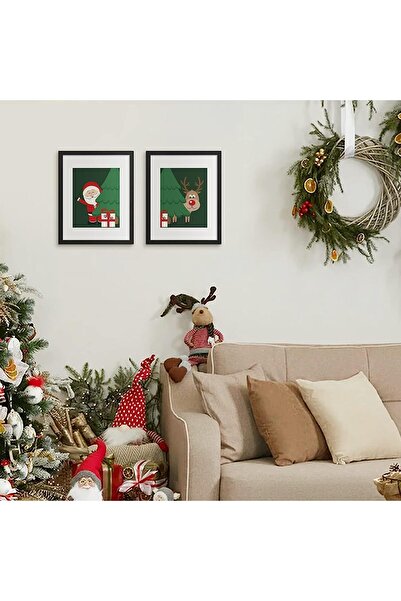 Generic 6x8 Picture Frame Set of 5 - Black Wall Gallery Photo Frames with Mat