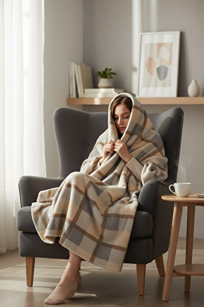 AQUABERRY Wellsoft Tv Battaniyesi 105x175 cm - Taş