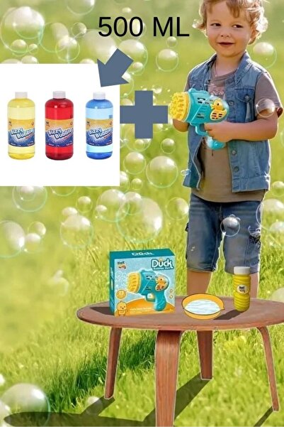 Duck Köpük Tabancası Ve 500 ML Sıvısı1