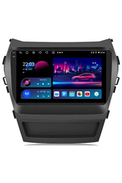 Piloton Dedicated Navigation for Hyundai Santa Fe IX 45 (2010-2018) 9 inch 4GB/64GB Octa-Core