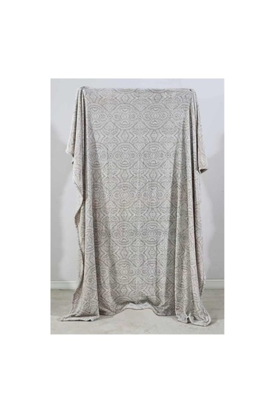 Livinova Lifestyle Printed Micro Fleece Flannel Blanket - Ultra-Soft 280 GSM (Grey, 200 x 220 CM)