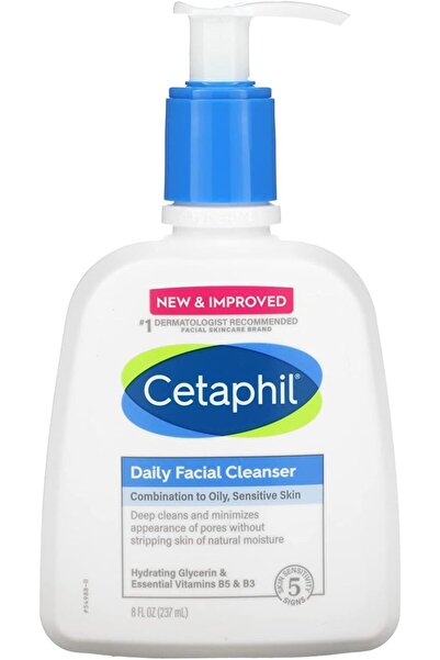 Cetaphil Sun Daylong منظف الوجه اليومي، 8 أونصة سائلة (237 مل)