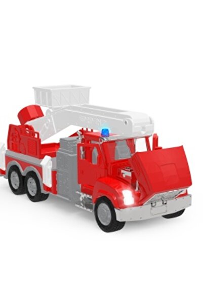 Driven Micro Fire Truck Toy, 22.8 x 10 x 10.2 cm