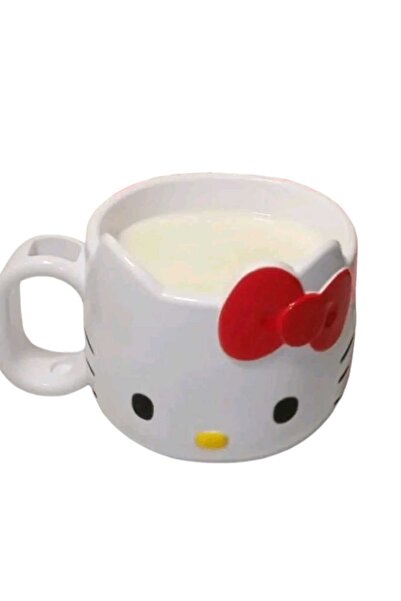 OEM Hello Kitty mug with red bow for children