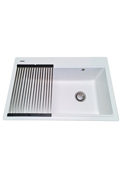 CookingAid Folding Mat - 500 x 320 mm Stainless Steel Folding Dish Drainer