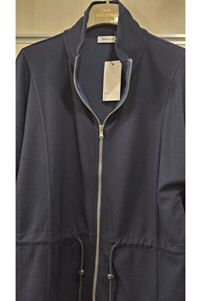 trendbysena Women's Modal Sweatshirt with Zipper Mock Neck