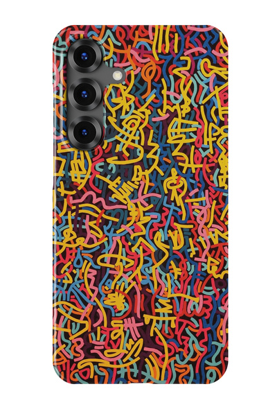 lelia حافظة هاتف شفافة متوافقة مع هاتف سامسونج جالاكسي S23 بلس مطبوع |   المج...