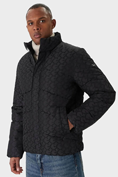 Guess Chain Men's Anthracite Coat M5Bl2Mw2232-Fjae