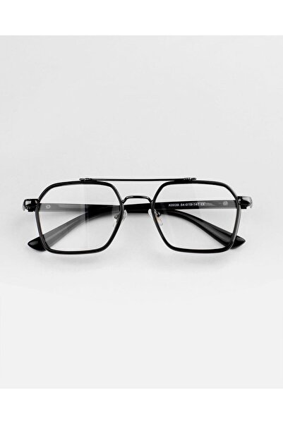 EMC Trend Aksesuar Siyah Kare Kadın Gözlük Mavi Işık Korumalı