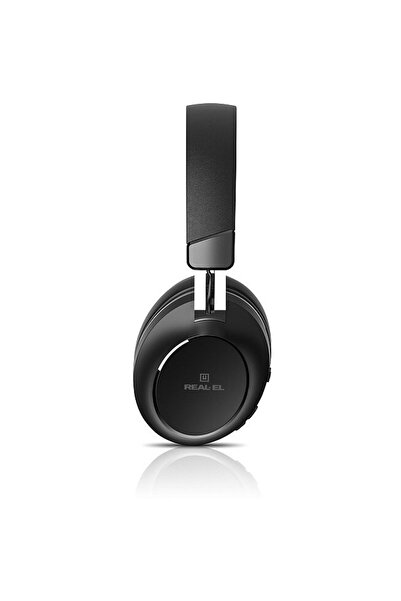 REAL Casti GD-828 Bluetooth wireless Over-ear USB-C Negru
