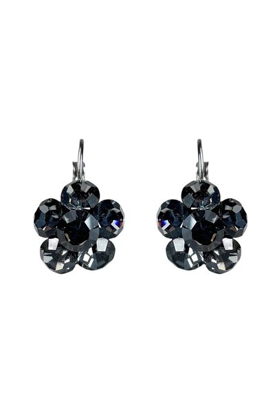 Miidefloriart Cercei Round Stones Chaton Flower SS29, model 447