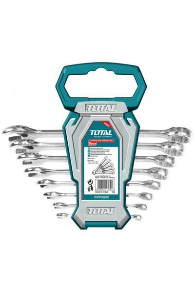 TOTAL Set de 8 chei combinate - 6-19mm