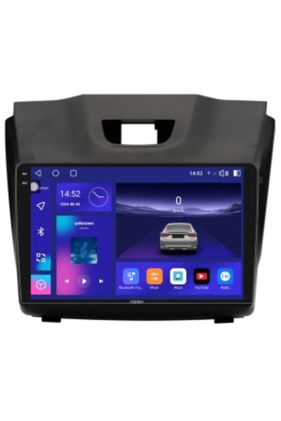 Clarion Dedicated Navigation for Isuzu D-MAX (2012-2020) 9" 2K, 8GB RAM, 256GB, Octa-Core