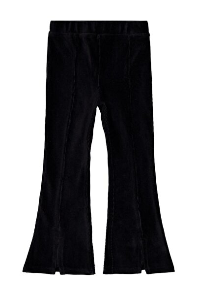 Civil Girls Slit 2-5 Years Old Leggings - Black 3-4 Years Old