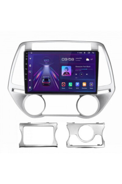 NAVI-ABC Dedicated Navigation for Hyundai i20 (2008-2014) - 9 inch, 4 GB RAM, 64 GB, Octa-Core, 4G