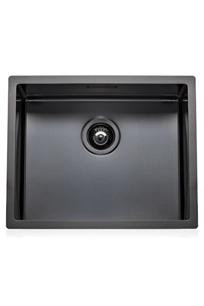 CookingAid Chiuvetă de bucătărie BOX LUX 50 din oțel inoxidabil - gri închis,...