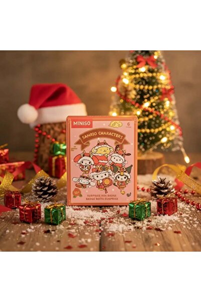 SANRIO Lisanslı Karakterler Çin Stili Yılbaşı Serisi Blind Box Rozet