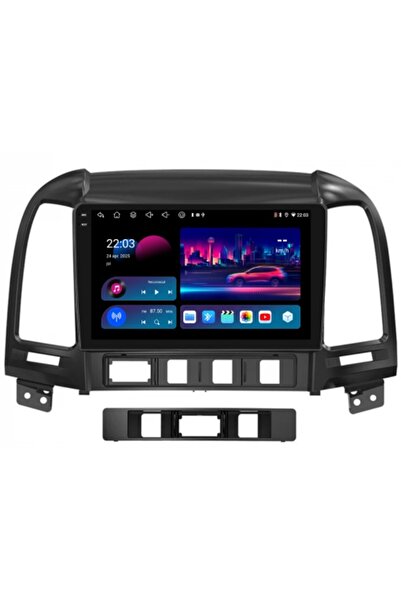 Piloton Navigation for Hyundai Santa Fe II (2006-2012) - 9" 4GB/64GB Octa Core