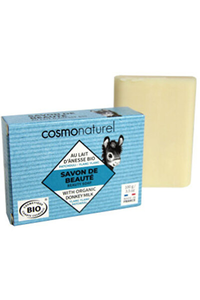 COSMO NATUREL Donkey Milk Soap with Patchouli & Ylang-Ylang -