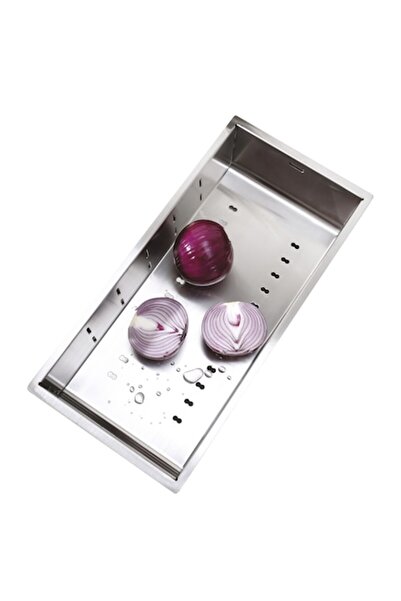 CookingAid Tavă de scurgere pentru chiuvetă din oțel inoxidabil 420x200x85mm ...