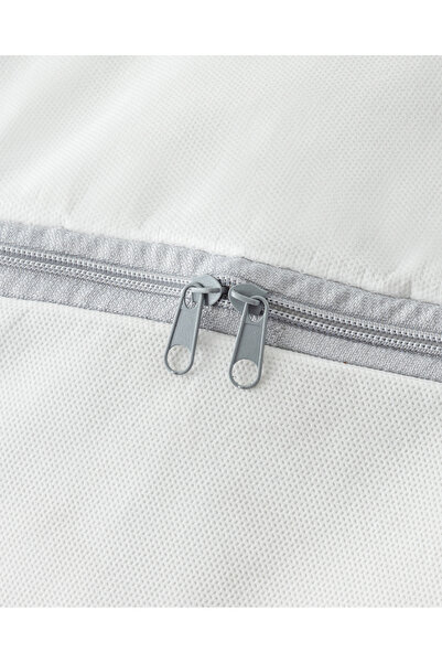 Madame Coco Flower pattern printed bag - white