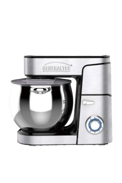 GENERALTEC 12L Stand Mixer Compact Kitchen Machine - 2000W, Full Steel Gears, 6-Speed + Pulse