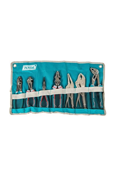 TOTAL 7-piece CR-V steel pliers set