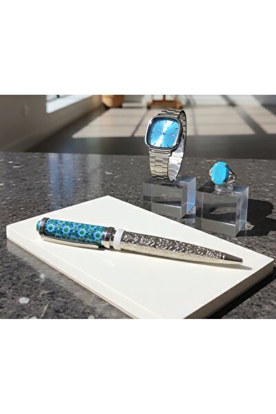 CAAT Watch, pen and ring set