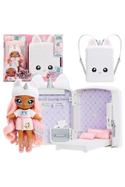 Na Na Na Surprise Na! Na! Na! Surprise Whitney Sparkles Doll Backpack Set - 19 cm, White
