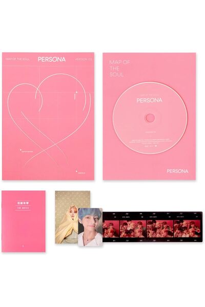 Generic MAP OF THE SOUL: PERSONA (VERSION 03) Photobook + CD + Mini Book + Photocard + Postcard