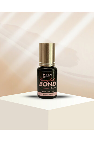 Royal 2D Eyelash Extensions, C Curvature, Thickness 0.12 mm, Mix Length+ Complete Bond Adhesive 5 ml