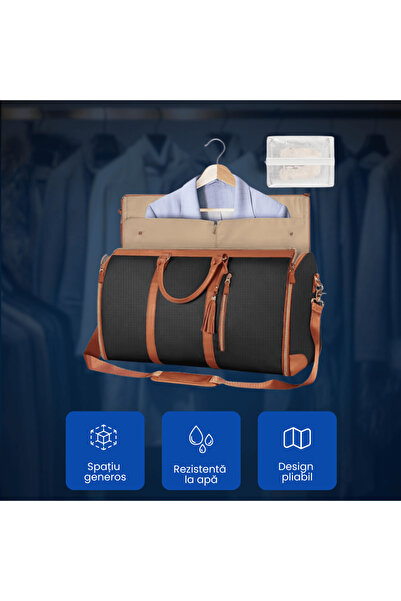 OferteTop Foldable Travel Bag with Generous Space, Adjustable Strap and Water Resistant