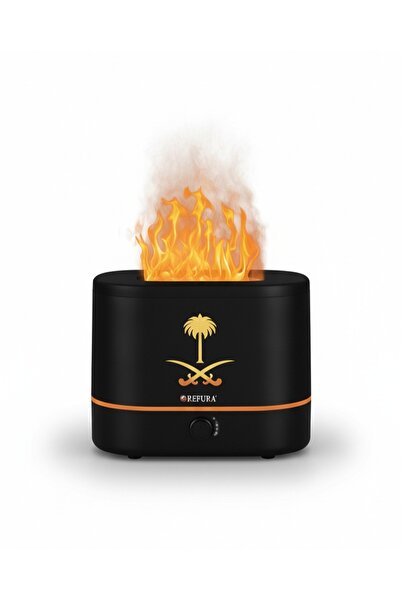 REFURA Electric incense burner with realistic flame – a luxurious experience to scent your home in an elegant style.
