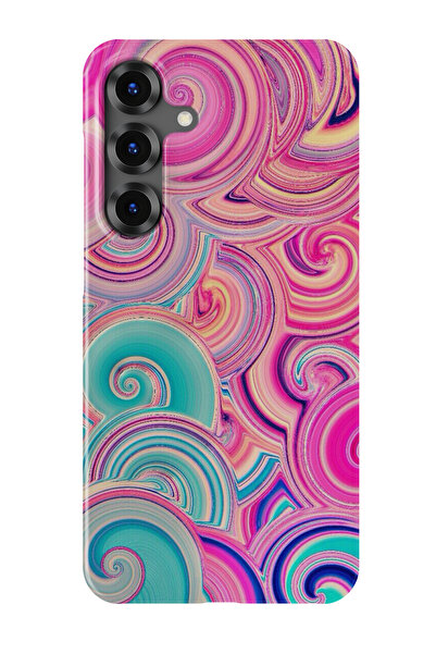 lelia حافظة هاتف شفافة متوافقة مع هاتف سامسونج جالاكسي S25 FE مطبوع |   المجم...