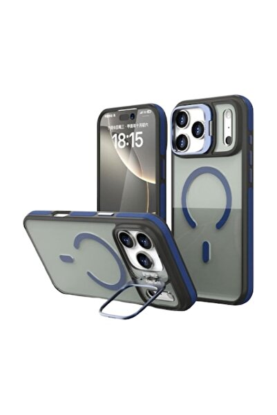 Kickstand Carcasă pentru iPhone 17, Heavy Grip, MagCase, CamBracket, Deep BLUE