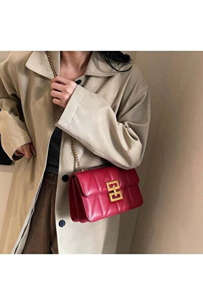 LIGANT Luxury women's handbag in red – elegant and modern design