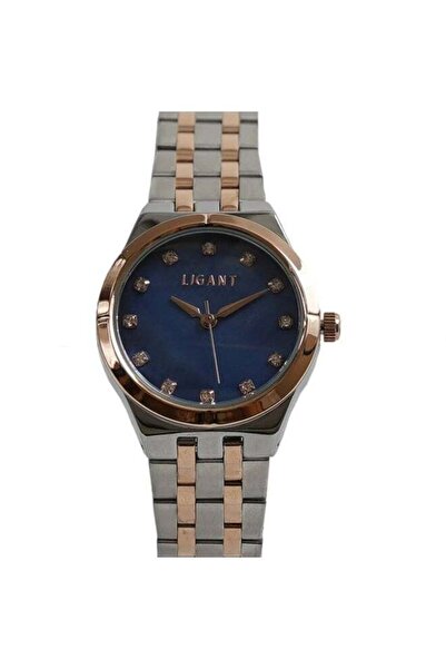LIGANT Luxury Women’s Stainless Steel Watch in Rose Gold & Silver – Elegant a...