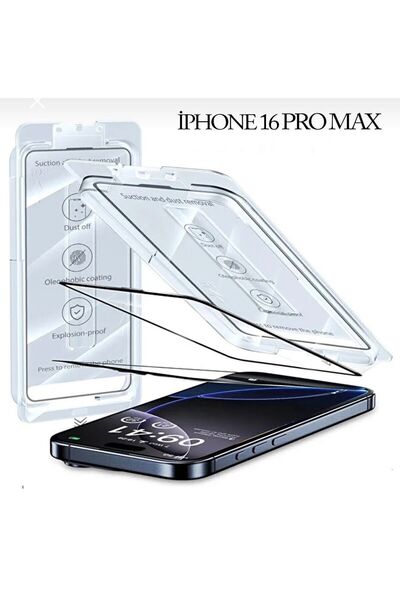 silabor واقي شاشة متوافق مع هاتف Apple iPhone 16 Pro Max، غطاء كامل من الزجاج...