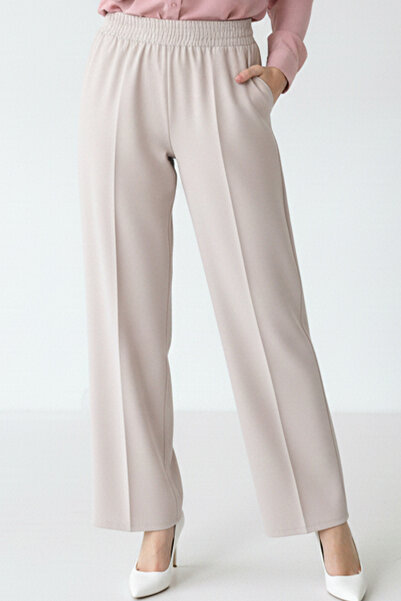 benguen Puf Scuba Pants A1105 Stone Color