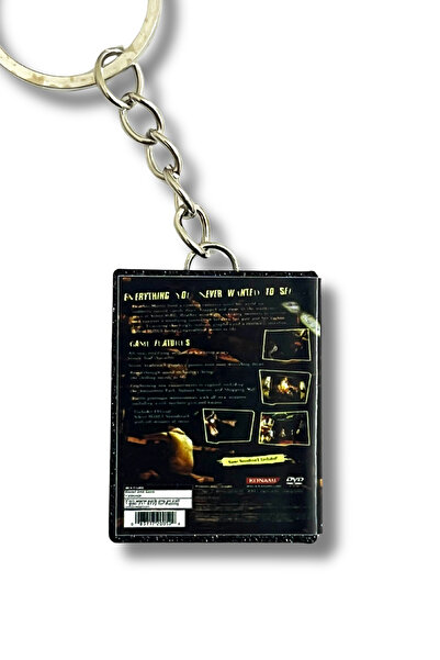 Cosmic Star Silent Hill 3 Retro Ps2 Minyatür Oyun Kutusu Anahtarlık