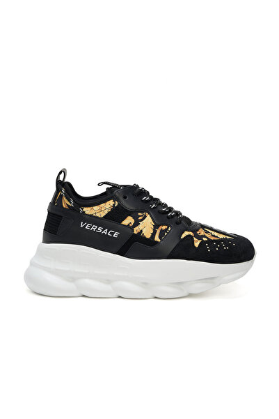 Chain Reaction Barocco Print Sports Shoes Yellow Black