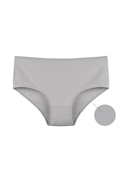 Donella Pachet de 5 chiloți pentru femei, mărime mare material reiat bumbac material elastic 2523P