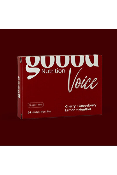 Goood Nutrition Goood Voice 24'lü Ses ve Boğaz Pastili