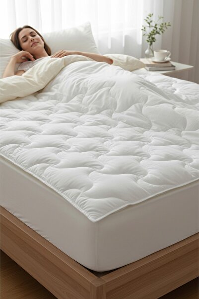 Sofline Single Size Silicone Fiber Quilt 160X220 cm - Lightweight & Soft Four Seasons White Quilt