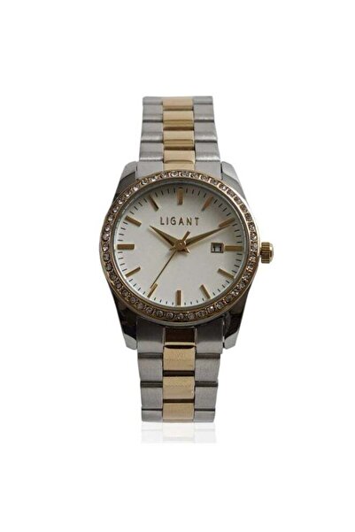 LIGANT Luxury Women’s Stainless Steel Watch in Silver & Gold – Elegant and Mo...