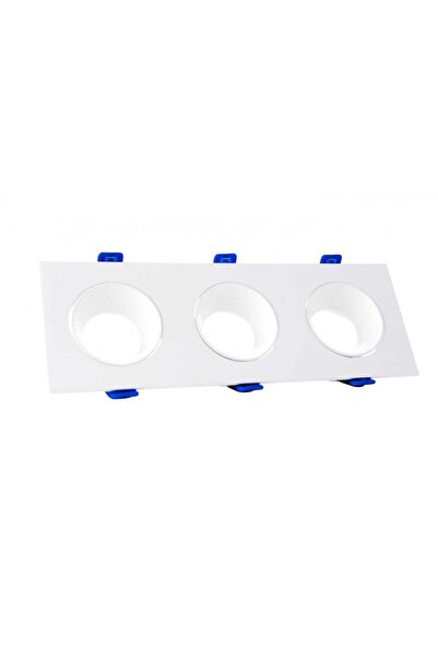 Generic Triple anti-glare aluminum spotlight frame